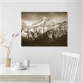 Picture of Snow Mountain with Blue Sky _GroupedProduct_Rectangle_Landscape_Photography _GroupedProduct_Rectangle_Landscape_Unframed_Print_Only_