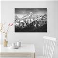 Picture of Snow Mountain with Blue Sky _GroupedProduct_Rectangle_Landscape_Photography _GroupedProduct_Rectangle_Landscape_Unframed_Print_Only_