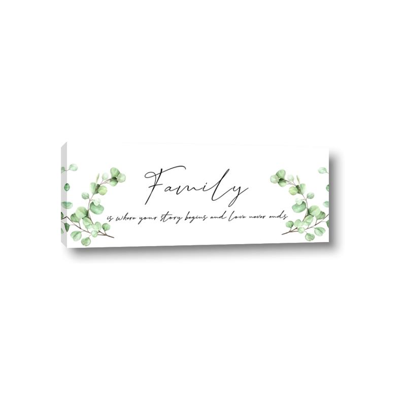 Picture of Story begins with Family _GroupedProduct_Panel_Landscape_Canvas_