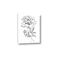 Picture of Flowers and leaves (Foil) _GroupedProduct_Rectangle_Portrait_Canvas_