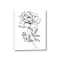 Picture of Flowers and leaves (Foil) _GroupedProduct_Rectangle_Portrait_Canvas_