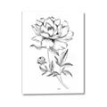 Picture of Flowers and leaves (Foil) _GroupedProduct_Rectangle_Portrait_Canvas_