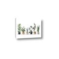 Picture of Pots with plants _GroupedProduct_Rectangle_Landscape_Canvas_