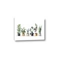 Picture of Pots with plants _GroupedProduct_Rectangle_Landscape_Canvas_