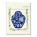 Picture of Blue vase I  _GroupedProduct_Rectangle_Portrait_Canvas_