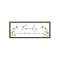 Picture of Story begins with Family _GroupedProduct_Panel_Landscape_Canvas_Framed_