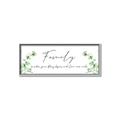 Picture of Story begins with Family _GroupedProduct_Panel_Landscape_Canvas_Framed_