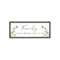 Picture of Story begins with Family _GroupedProduct_Panel_Landscape_Canvas_Framed_
