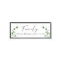 Picture of Story begins with Family _GroupedProduct_Panel_Landscape_Canvas_Framed_