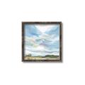 Picture of Cloudy sky landscape _GroupedProduct_Square_Canvas_Framed_