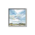 Picture of Cloudy sky landscape _GroupedProduct_Square_Canvas_Framed_