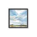 Picture of Cloudy sky landscape _GroupedProduct_Square_Canvas_Framed_