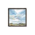 Picture of Cloudy sky landscape _GroupedProduct_Square_Canvas_Framed_