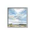 Picture of Cloudy sky landscape _GroupedProduct_Square_Canvas_Framed_