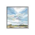 Picture of Cloudy sky landscape _GroupedProduct_Square_Canvas_Framed_