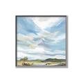 Picture of Cloudy sky landscape _GroupedProduct_Square_Canvas_Framed_