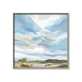 Picture of Cloudy sky landscape _GroupedProduct_Square_Canvas_Framed_