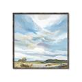 Picture of Cloudy sky landscape _GroupedProduct_Square_Canvas_Framed_