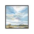 Picture of Cloudy sky landscape _GroupedProduct_Square_Canvas_Framed_
