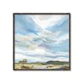 Picture of Cloudy sky landscape _GroupedProduct_Square_Canvas_Framed_