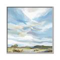 Picture of Cloudy sky landscape _GroupedProduct_Square_Canvas_Framed_