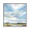 Picture of Cloudy sky landscape _GroupedProduct_Square_Canvas_Framed_
