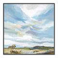 Picture of Cloudy sky landscape _GroupedProduct_Square_Canvas_Framed_