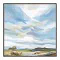 Picture of Cloudy sky landscape _GroupedProduct_Square_Canvas_Framed_