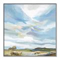 Picture of Cloudy sky landscape _GroupedProduct_Square_Canvas_Framed_