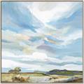 Picture of Cloudy sky landscape _GroupedProduct_Square_Canvas_Framed_