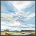 Picture of Cloudy sky landscape _GroupedProduct_Square_Canvas_Framed_