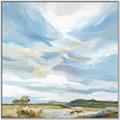 Picture of Cloudy sky landscape _GroupedProduct_Square_Canvas_Framed_