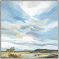 Picture of Cloudy sky landscape _GroupedProduct_Square_Canvas_Framed_