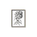 Picture of Flowers and leaves II _GroupedProduct_Rectangle_Portrait_Canvas_Framed_