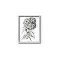 Picture of Flowers and leaves II _GroupedProduct_Rectangle_Portrait_Canvas_Framed_