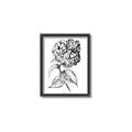 Picture of Flowers and leaves II _GroupedProduct_Rectangle_Portrait_Canvas_Framed_