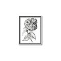 Picture of Flowers and leaves II _GroupedProduct_Rectangle_Portrait_Canvas_Framed_