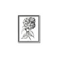 Picture of Flowers and leaves II _GroupedProduct_Rectangle_Portrait_Canvas_Framed_