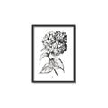 Picture of Flowers and leaves II _GroupedProduct_Rectangle_Portrait_Canvas_Framed_