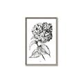 Picture of Flowers and leaves II _GroupedProduct_Rectangle_Portrait_Canvas_Framed_
