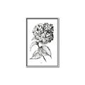 Picture of Flowers and leaves II _GroupedProduct_Rectangle_Portrait_Canvas_Framed_