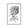 Picture of Flowers and leaves II _GroupedProduct_Rectangle_Portrait_Canvas_Framed_