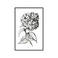 Picture of Flowers and leaves II _GroupedProduct_Rectangle_Portrait_Canvas_Framed_