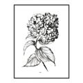 Picture of Flowers and leaves II _GroupedProduct_Rectangle_Portrait_Canvas_Framed_