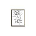 Picture of Flowers and leaves (Foil) _GroupedProduct_Rectangle_Portrait_Canvas_Framed_