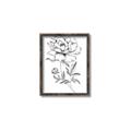 Picture of Flowers and leaves (Foil) _GroupedProduct_Rectangle_Portrait_Canvas_Framed_