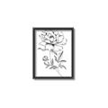Picture of Flowers and leaves (Foil) _GroupedProduct_Rectangle_Portrait_Canvas_Framed_