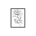 Picture of Flowers and leaves (Foil) _GroupedProduct_Rectangle_Portrait_Canvas_Framed_
