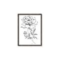 Picture of Flowers and leaves (Foil) _GroupedProduct_Rectangle_Portrait_Canvas_Framed_