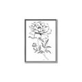 Picture of Flowers and leaves (Foil) _GroupedProduct_Rectangle_Portrait_Canvas_Framed_